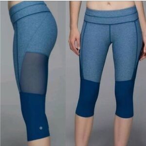 Lululemon Training Tough Crop Leggings